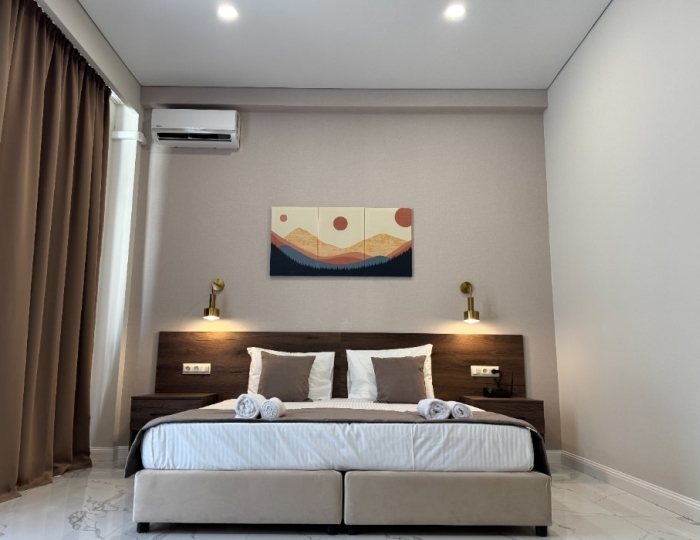 1-мест. (разм. в 2-мест.) повыш. комф. с балк. - Отель «Solar Hotel» Агудзера